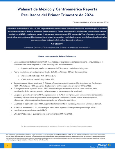Thumbnail Walmex Quarterly Report 2024-q1