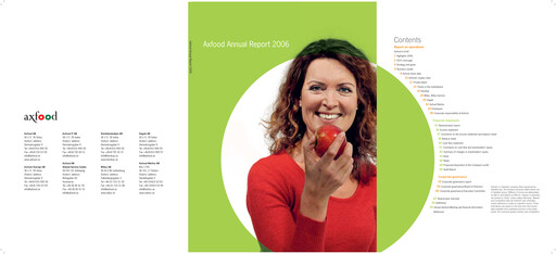 Thumbnail Axfood Annual Report 2006
