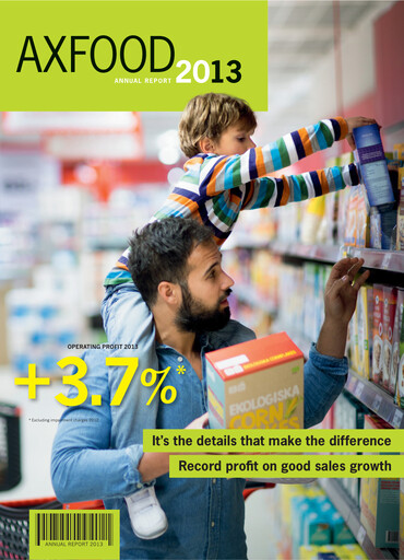 Thumbnail Axfood Annual Report 2013