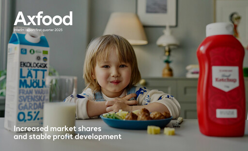 Thumbnail Axfood Quarterly Report 2025-q1