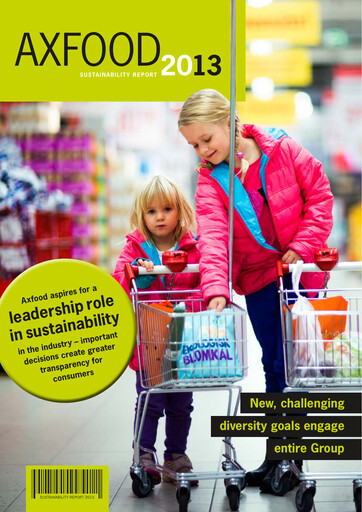Vorschaubild Axfood Nachhaltigkeitsbericht 2013