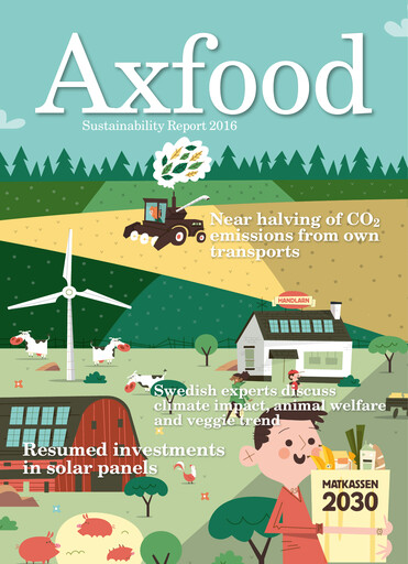 Vorschaubild Axfood Nachhaltigkeitsbericht 2016