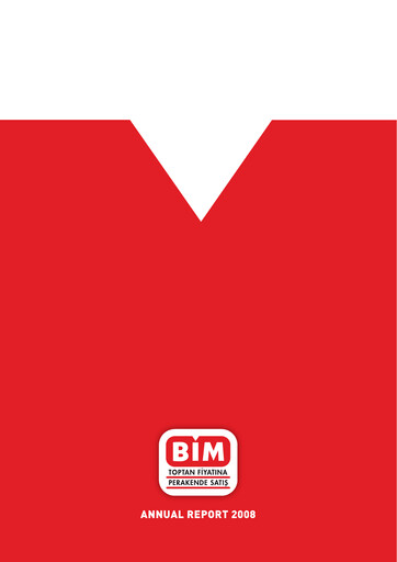 Vorschaubild BİM Birleşik Mağazalar Jahresbericht 2008