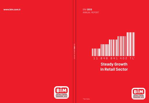 Vorschaubild BİM Birleşik Mağazalar Jahresbericht 2013