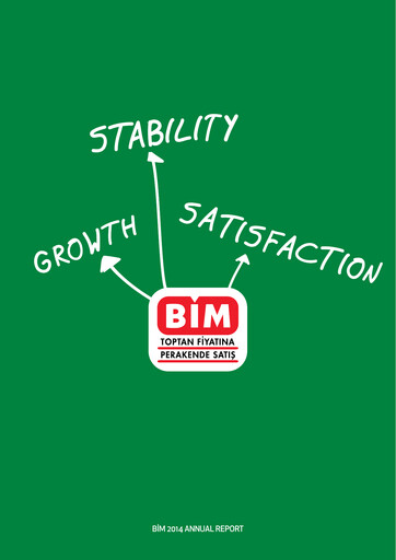 Vorschaubild BİM Birleşik Mağazalar Jahresbericht 2014