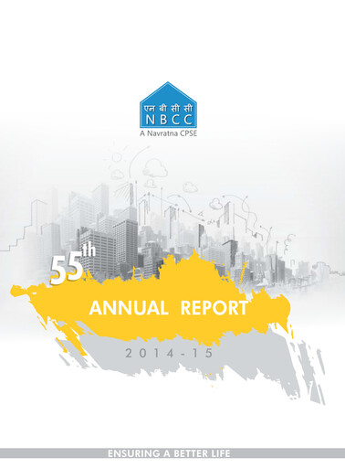 Thumbnail NBCC India Annual Report 2014-2015