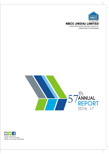 Thumbnail NBCC India Annual Report 2016-2017
