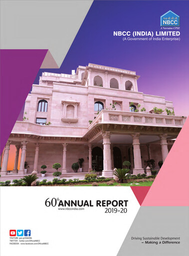 Thumbnail NBCC India Annual Report 2019-2020