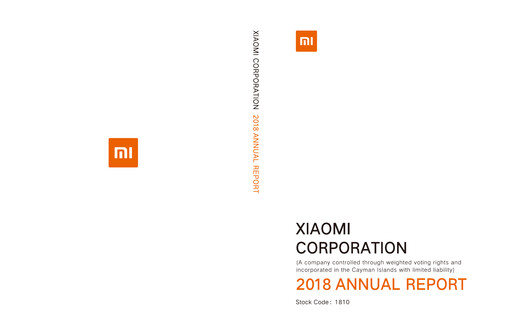 Thumbnail Xiaomi Annual Report 2018