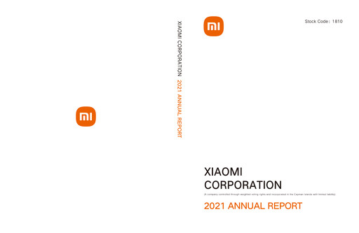 Thumbnail Xiaomi Annual Report 2021