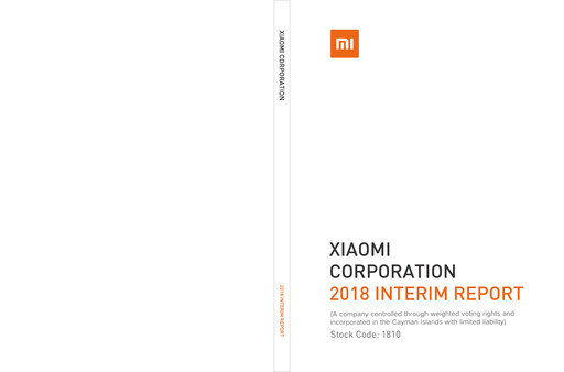 Thumbnail Xiaomi Half-year Report 2018-h1