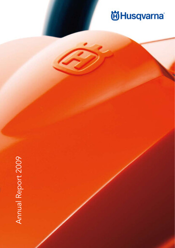 Miniature Husqvarna Rapport annuel 2009