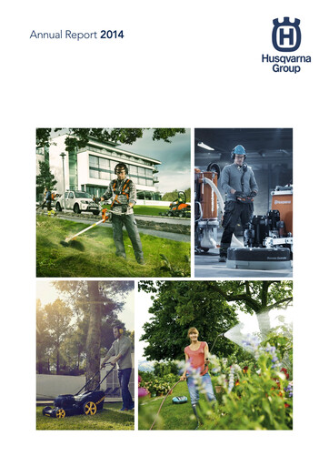 Miniature Husqvarna Rapport annuel 2014