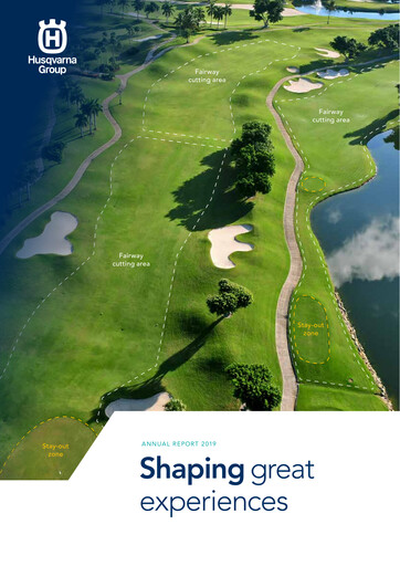 Miniature Husqvarna Rapport annuel 2019