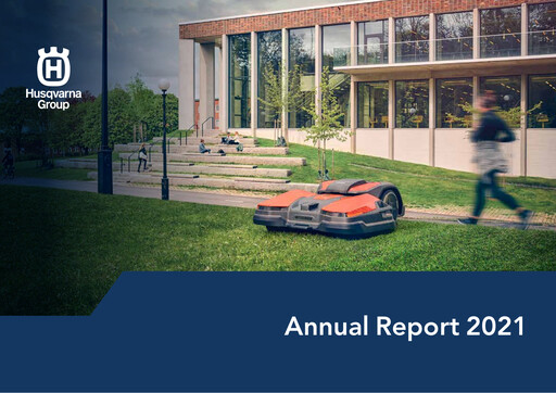 Miniature Husqvarna Rapport annuel 2021