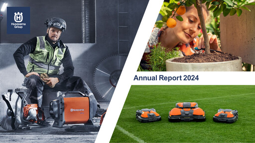 Miniature Husqvarna Rapport annuel 2024