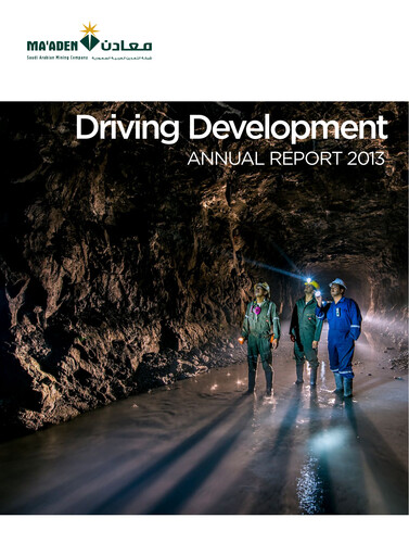 Thumbnail Ma'aden Annual Report 2013