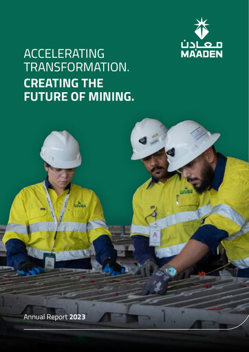 Thumbnail Ma'aden Annual Report 2023