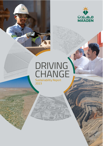 Thumbnail Ma'aden Sustainability Report 2023