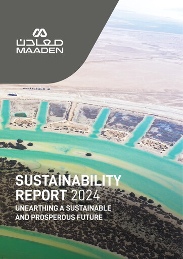 Thumbnail Ma'aden Sustainability Report 2024