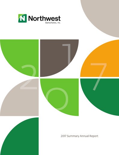 Thumbnail Northwest Bancshares
 Annual Report 2017