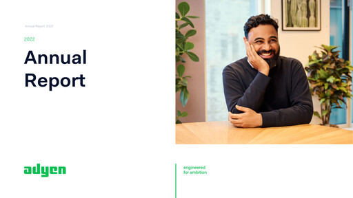 Thumbnail Adyen Annual Report 2022