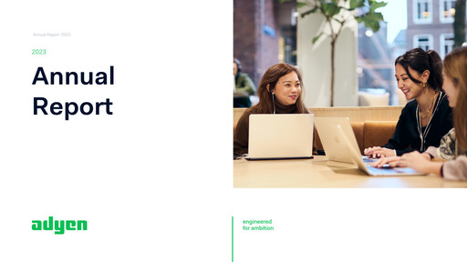 Thumbnail Adyen Annual Report 2023