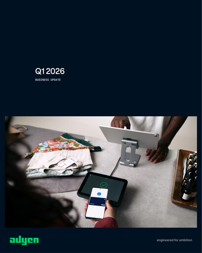 Miniature Adyen Rapport trimestriel 2026-q1