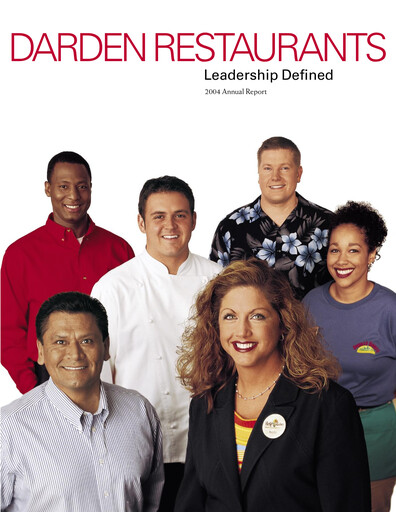 Vorschaubild Darden Restaurants
 Jahresbericht 2004