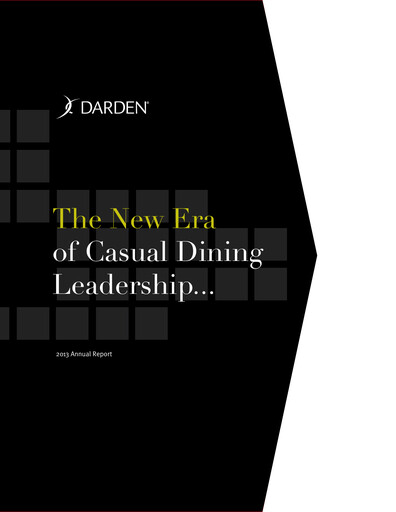 Vorschaubild Darden Restaurants
 Jahresbericht 2013