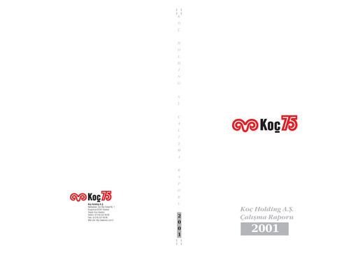 Thumbnail Koç Holding
 Annual Report 2001