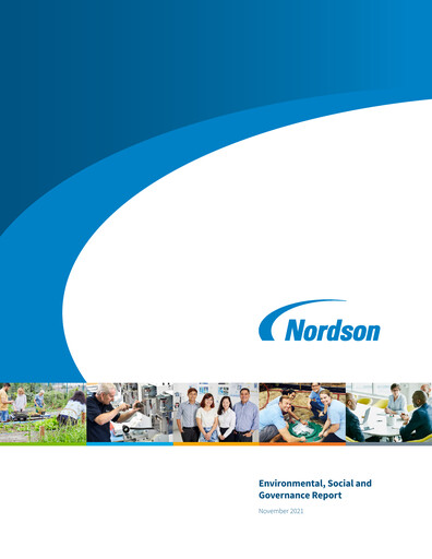 Thumbnail Nordson ESG Report 2021