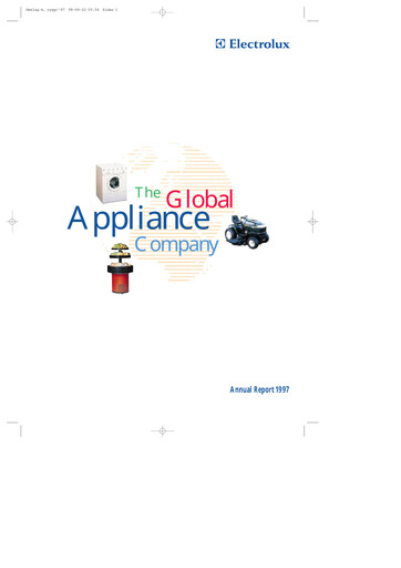 Miniature Electrolux Rapport annuel 1997