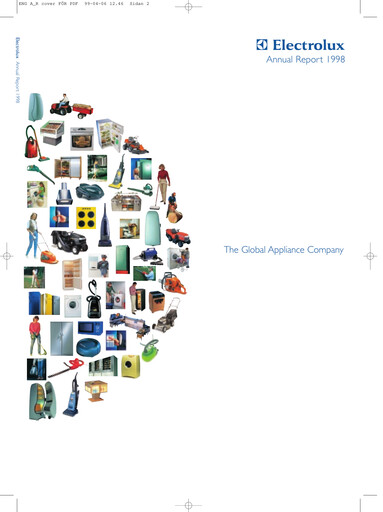 Miniature Electrolux Rapport annuel 1998