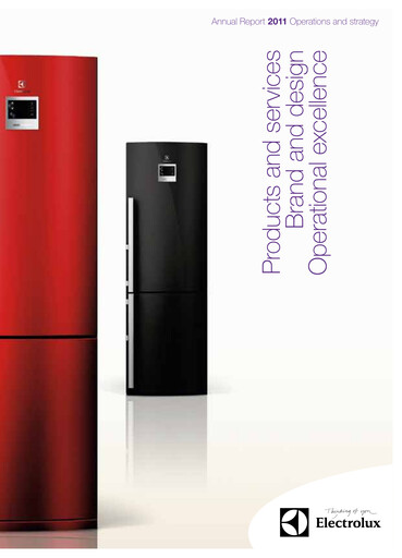 Miniature Electrolux Rapport annuel 2011
