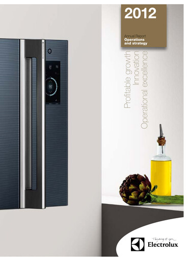 Miniature Electrolux Rapport annuel 2012