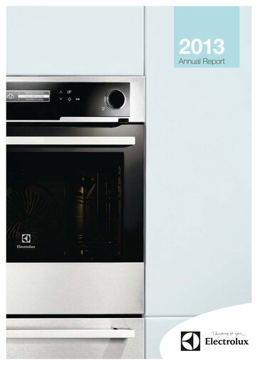 Miniature Electrolux Rapport annuel 2013