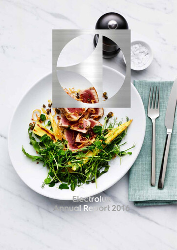Miniature Electrolux Rapport annuel 2016