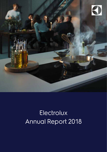 Miniature Electrolux Rapport annuel 2018