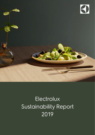 Miniature Electrolux Rapport de durabilité 2019