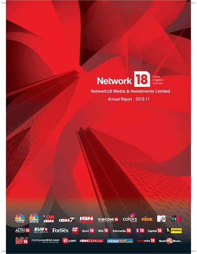 Miniature Network18
 Rapport annuel 2010-2011