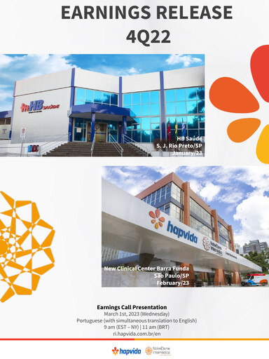 Thumbnail Hapvida Quarterly Report 2022-q4