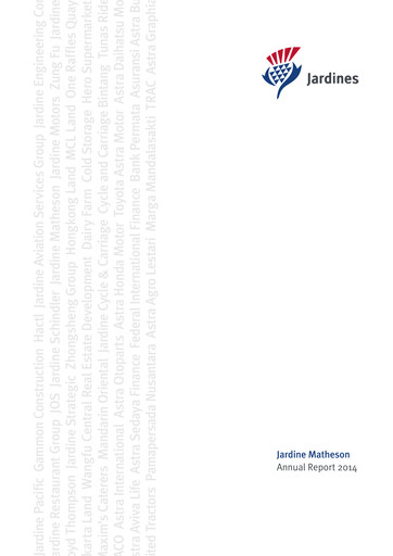 Thumbnail Jardine Matheson Annual Report 2014
