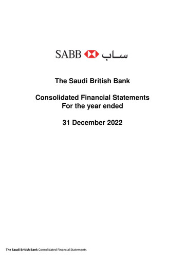 Thumbnail The Saudi British Bank  Financial Statement 2022