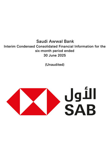 Thumbnail The Saudi British Bank  Half-year Report 2025-h1