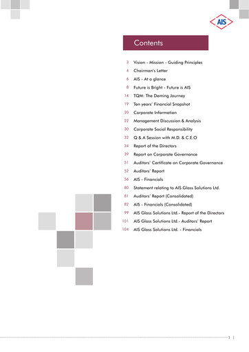 Thumbnail Asahi India Glass Annual Report 2007-2008
