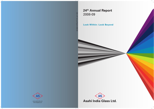 Thumbnail Asahi India Glass Annual Report 2008-2009