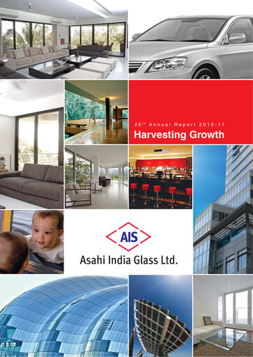 Thumbnail Asahi India Glass Annual Report 2010-2011
