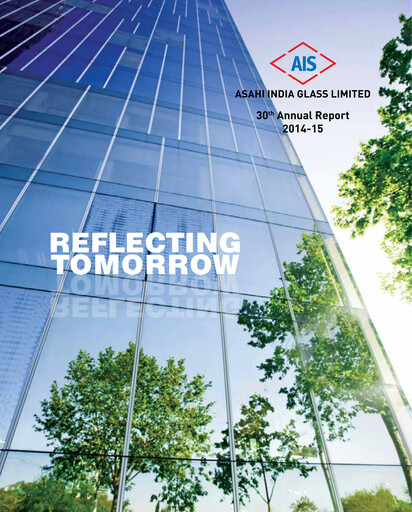 Thumbnail Asahi India Glass Annual Report 2014-2015