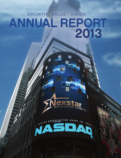 Thumbnail Nexstar Media Group
 Annual Report 2013
